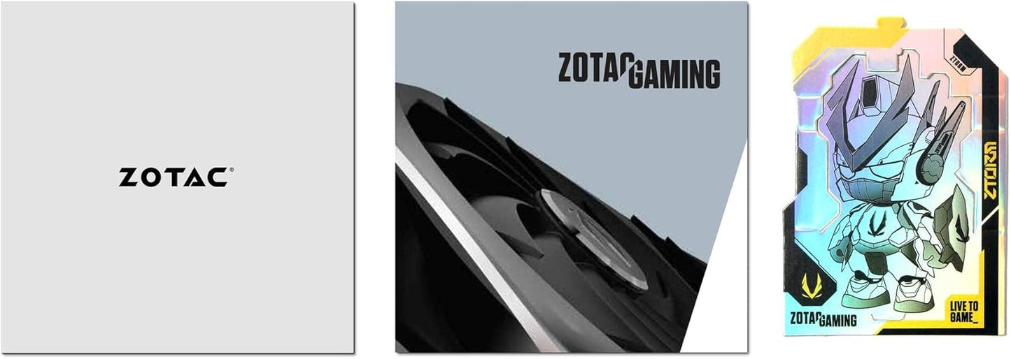 ZOTAC Gaming GeForce RTX 4060 Ti 8GB Twin Edge DLSS 3 8GB GDDR6 128-bit 18 Gbps PCIE 4.0 Compact Gaming Graphics Card, IceStorm 2.0 Advanced Cooling, Spectra RGB Lighting, ZT-D40610E-10M