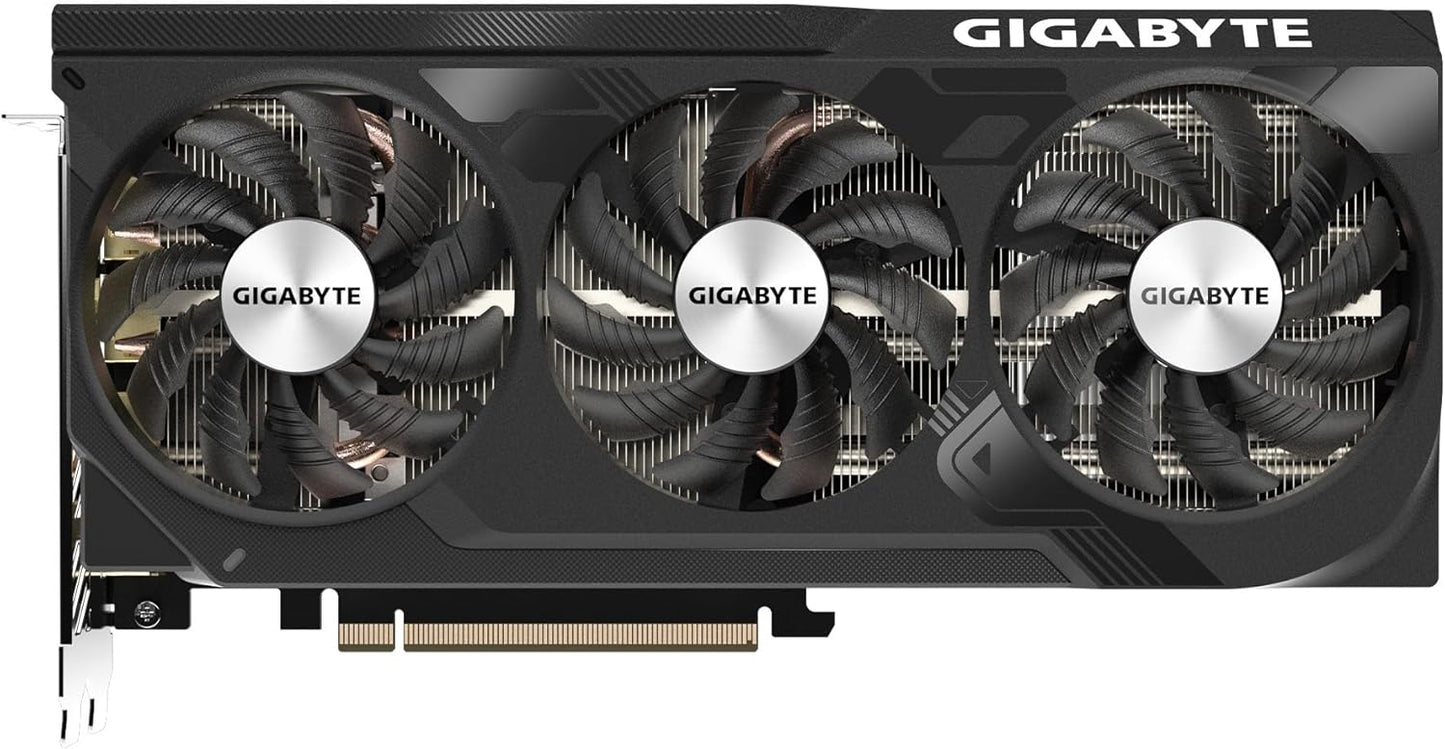 GIGABYTE GeForce RTX 4070 Super WINDFORCE OC 12G Graphics Card, 3X WINDFORCE Fans, 12GB 192-bit GDDR6X, GV-N407SWF3OC-12GD Video Card