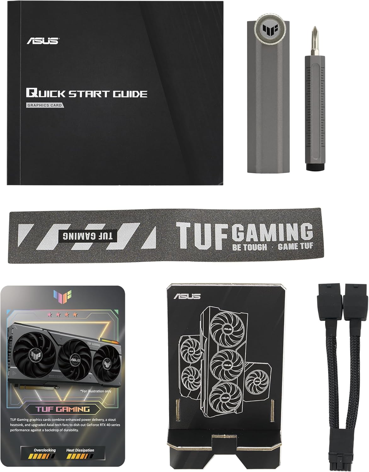 ASUS TUF Gaming GeForce RTX 4070 Super OC Edition Gaming Graphics Card